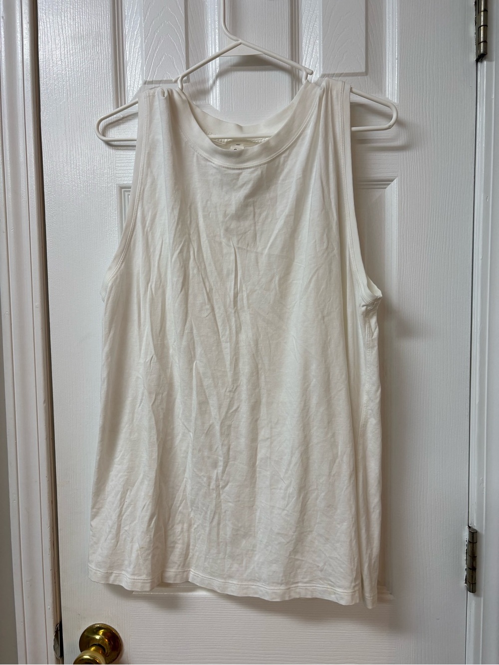 lululemon athletica Ivory Sleeveless Tank Top